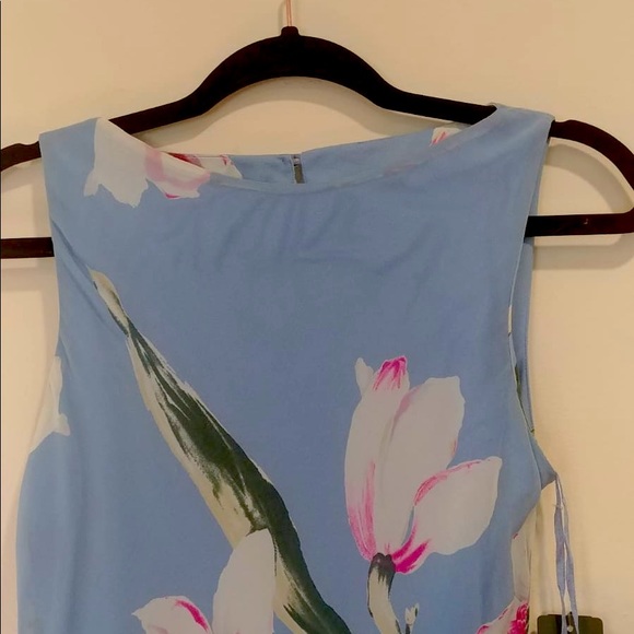 NWT Ralph Lauren 100% Sandwashed Silk Sleeveless Dress- Size 6 - Picture 7 of 11